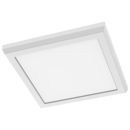 Nuvo Blink Performer, 10 Watt LED, 7 Inch Square Fixture, White Finish, 5 CCT Selectable 62/1914